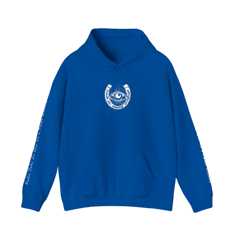 Signature Mugshot Tour Dates Hoodie Blue