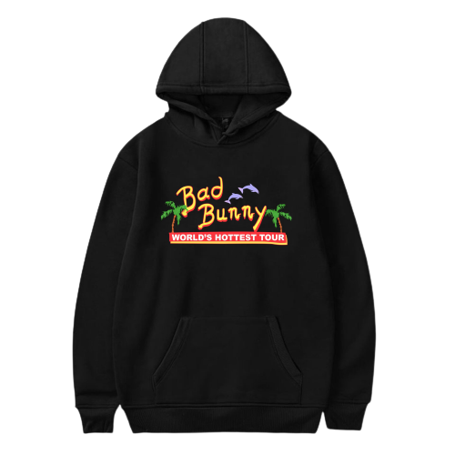 World’S Hottest Tour Hoodie Black