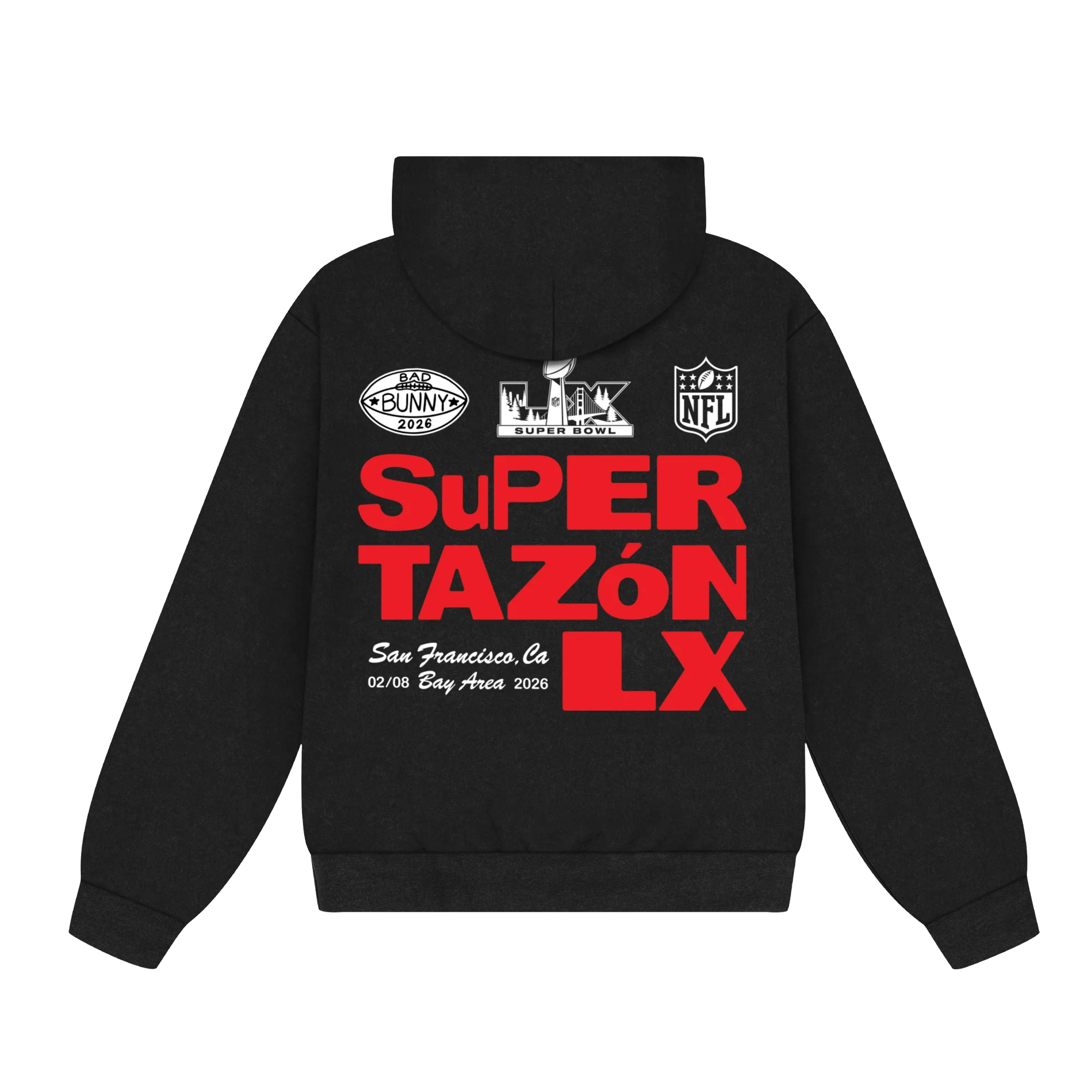 Bad Bunny x Super Tazón Chairs Hoodie