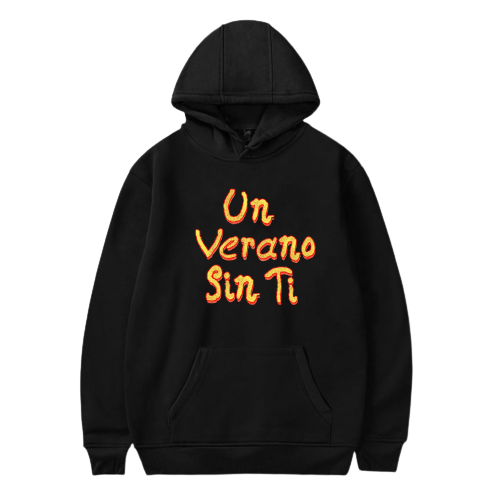 Un Verano Sin Ti Logo Hoodie Black