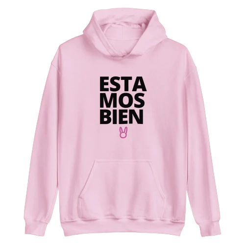 Estamos Bien Hoodie Pink