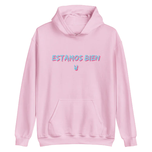 Estamos Bien Hoodie Pink