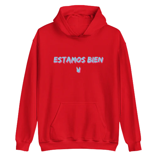 Estamos Bien Hoodie Red