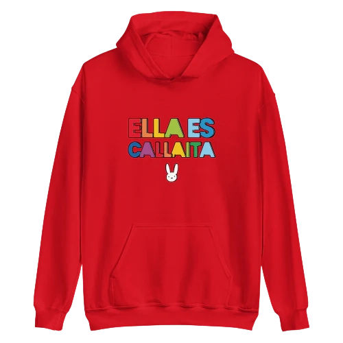 Ella Es Callaita Hoodie Red