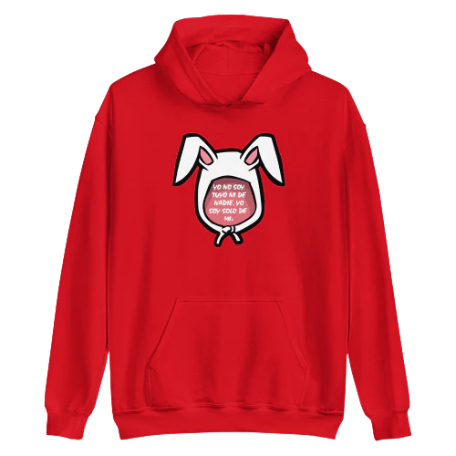 Solo De Mi Hoodie Red