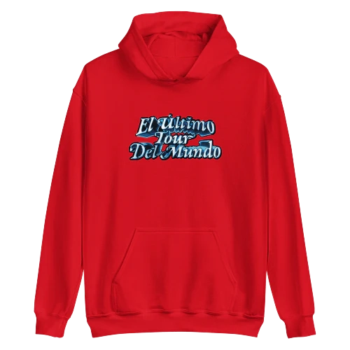 El Ultimo Tour Del Mundo Hoodie Red