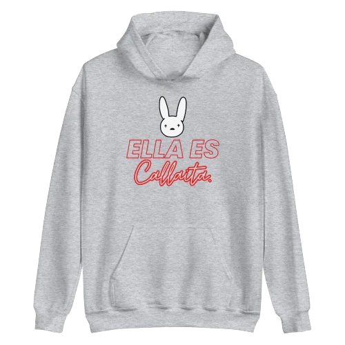 Ella Es Callaita Hoodie Grey