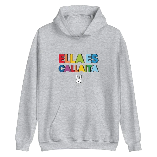 Ella Es Callaita Hoodie Grey