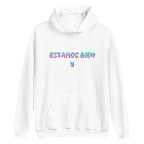 Estamos Bien Hoodie White