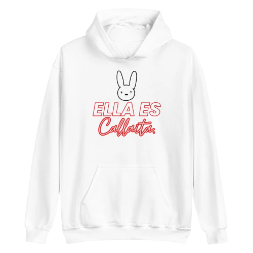 Ella Es Callaita Hoodie White