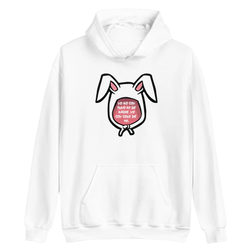 Solo De Mi Hoodie White