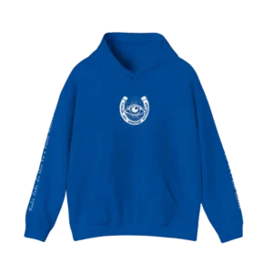 Alternative view of Signature Mugshot Tour Dates Hoodie Blue