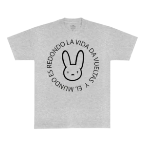 Es Redondo La Vida Da T-Shirt Grey