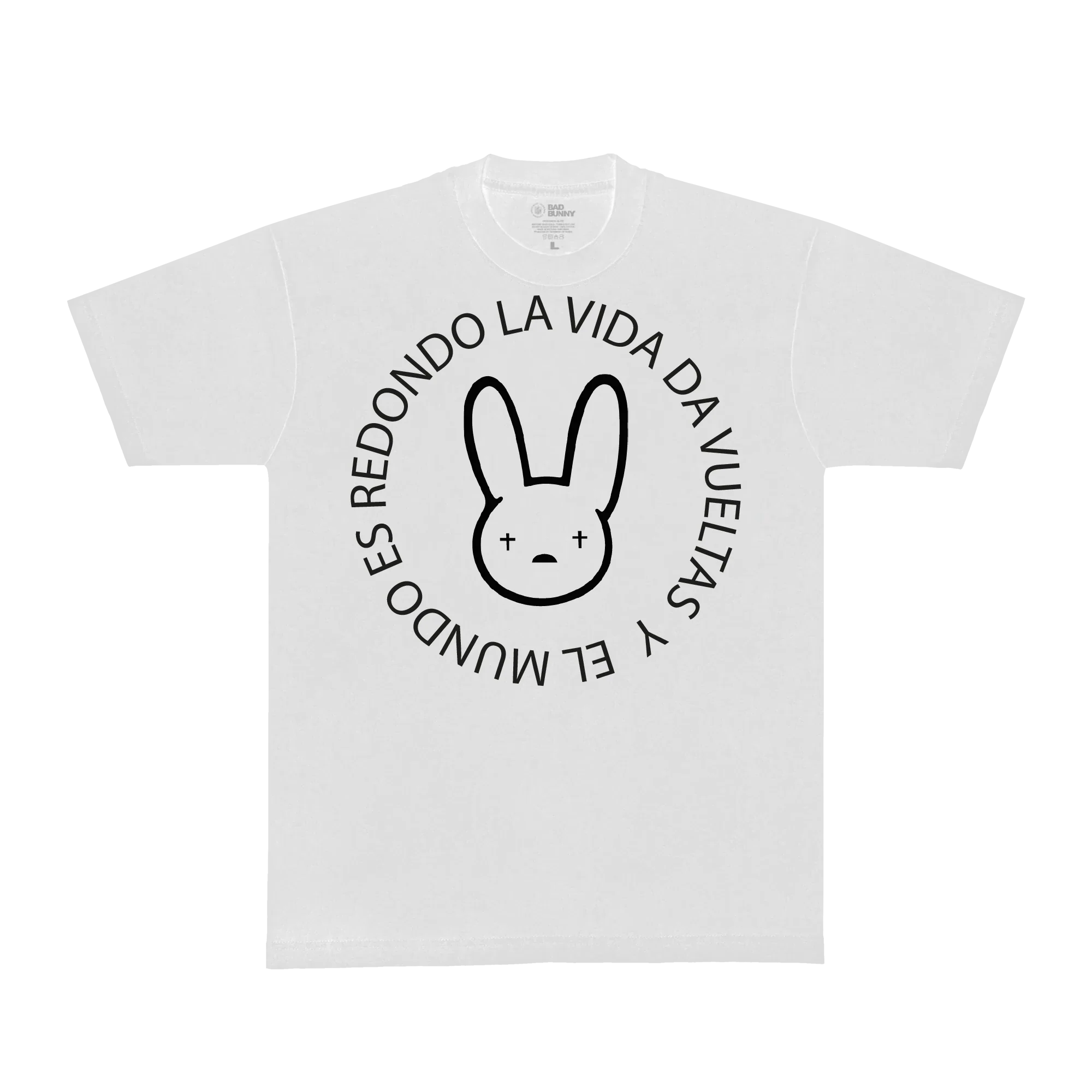 Es Redondo La Vida Da T-Shirt White