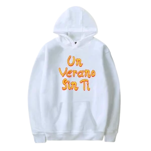 Un Verano Sin Ti Logo Hoodie White