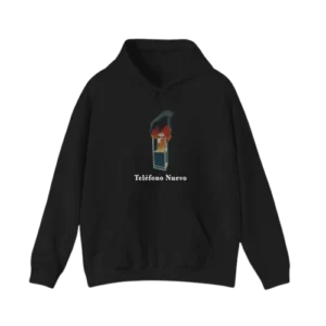 Burning Telephone Tour Dates Hoodie Black