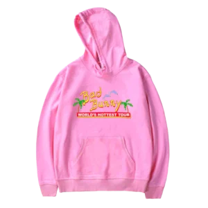 World’S Hottest Tour Hoodie Pink