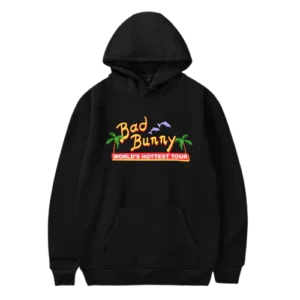 World’S Hottest Tour Hoodie Black