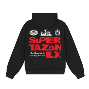 Alternative view of Bad Bunny x Super Tazón Chairs Hoodie
