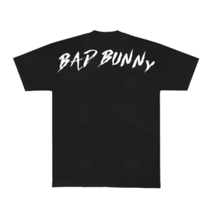 Alternative view of Bad Bunny Black Logo T-Shirt