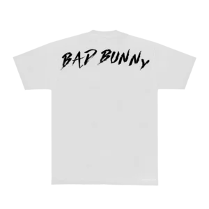 Alternative view of Bad Bunny White Logo T-Shirt