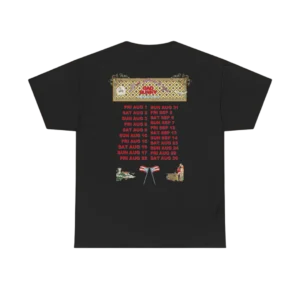 Black Concho Tour Dates T-Shirt
