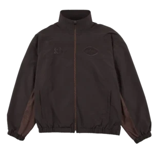 BROWN TRACK JACKET