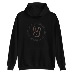 Es Redondo La Vida Da Hoodie Black