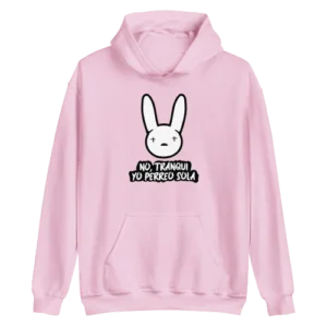 Yo Perreo Sola Hoodie Pink