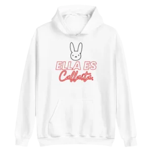 Ella Es Callaita Hoodie White