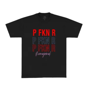 P FKN R (Bad Bunny) T-Shirt Black
