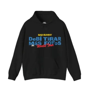 DTMF Tour Merch - World Tour Off Black Hoodie