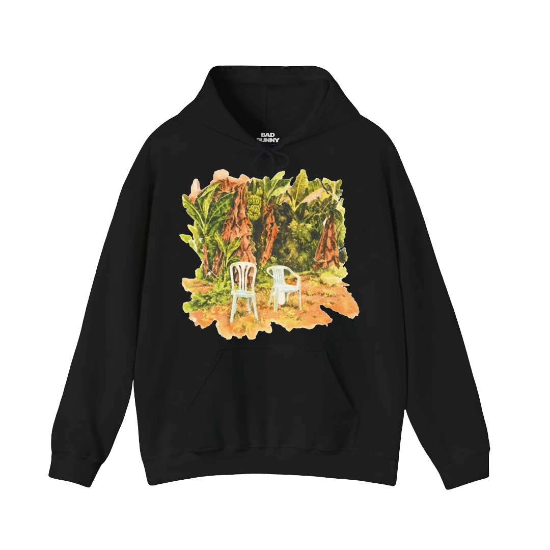 DTMF Tour Merch – World Tour Plátano Black Hoodie - Image 2