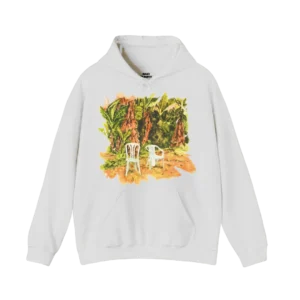 Alternative view of DTMF Tour Merch – World Tour Plátano White Hoodie