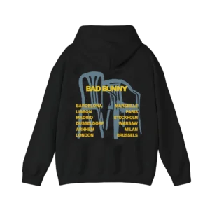 Alternative view of DTMF Tour Merch – World Tour Chairs Black Hoodie