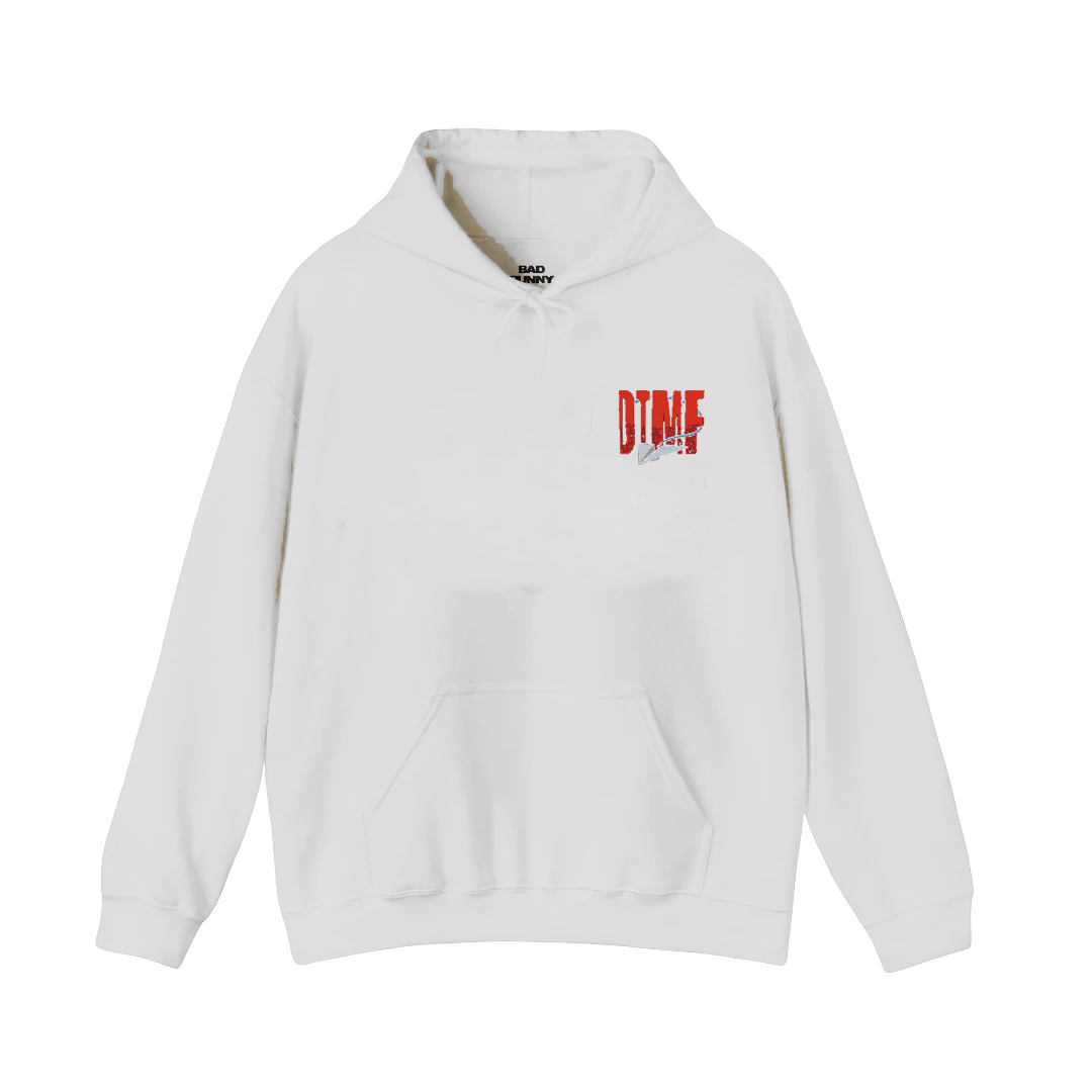 DTMF Tour Merch – World Tour White Graphic Hoodie - Image 2
