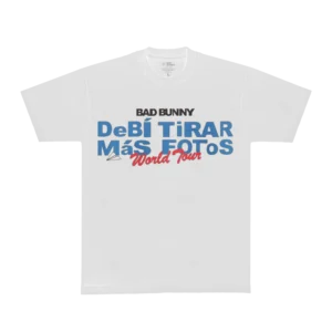 DTMF Tour Merch – World Tour White Tee