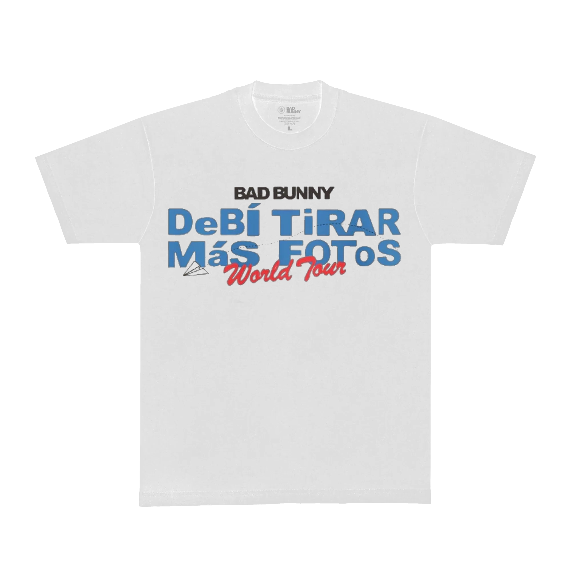 DTMF Tour Merch – World Tour White Tee