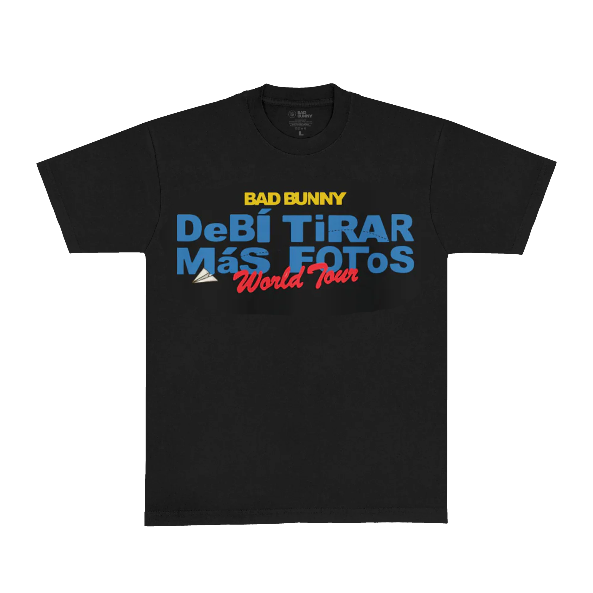 DTMF Tour Merch – World Tour Black Tee