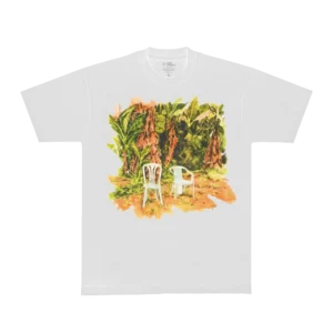 Alternative view of DTMF Tour Merch - World Tour Plátano White Tee