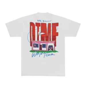 DTMF Tour Merch - World Tour White Graphic Tee