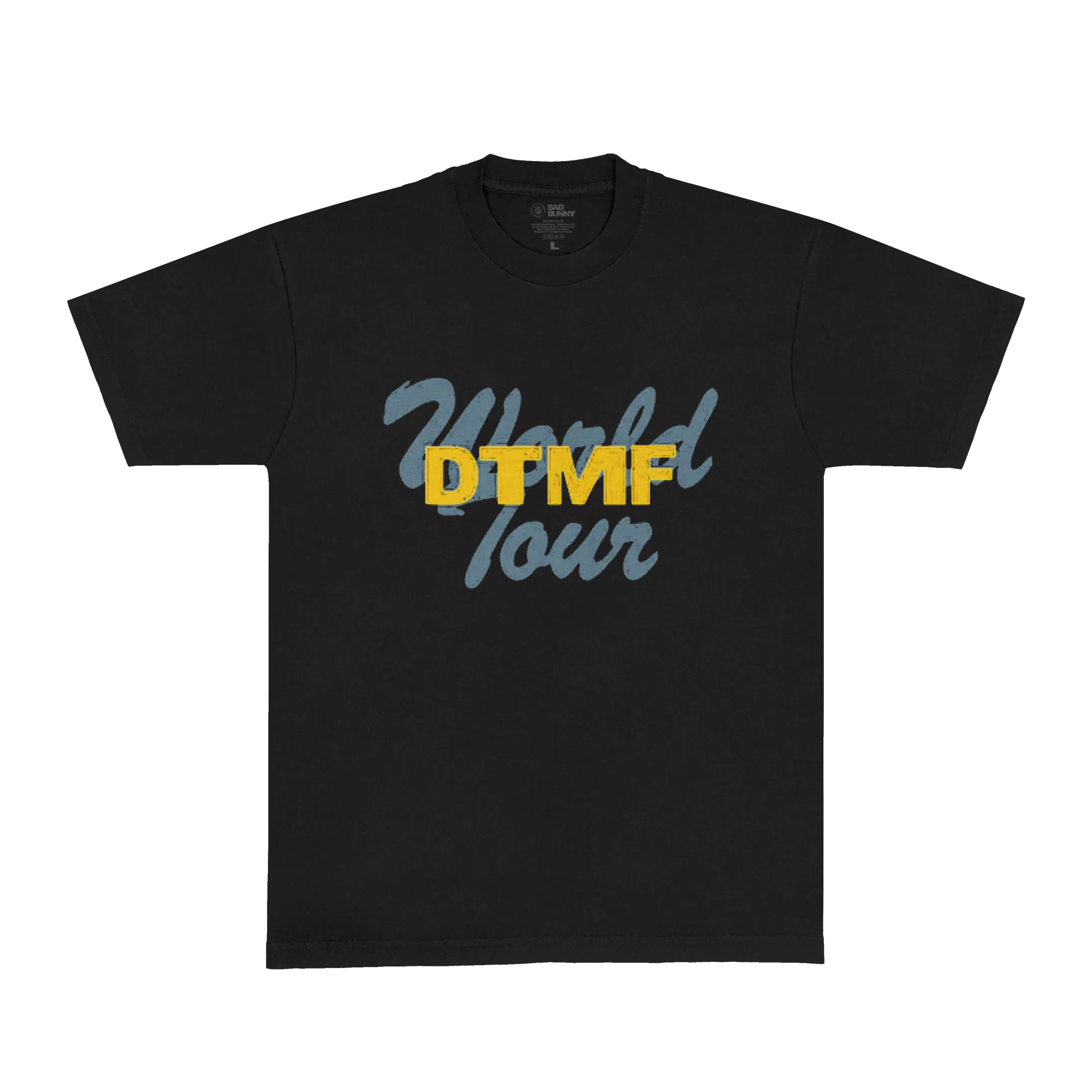 DTMF Tour Merch - World Tour Chairs Black Tee - Image 2