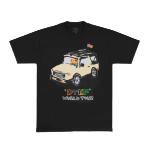DTMF Tour Merch - World Tour Jeep Black Tee